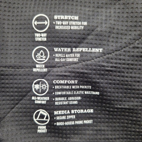 Orvis Mens Classic Collection Lightweight Tech Pants 1716851 Grey 38x32 - Picture 5 of 10